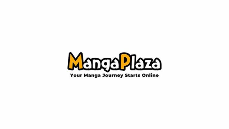MangaPlaza website thumbnail with logo and tagline