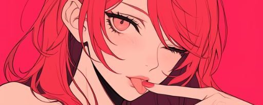 Spicy anime and manga website illustration – Eromami hero banner