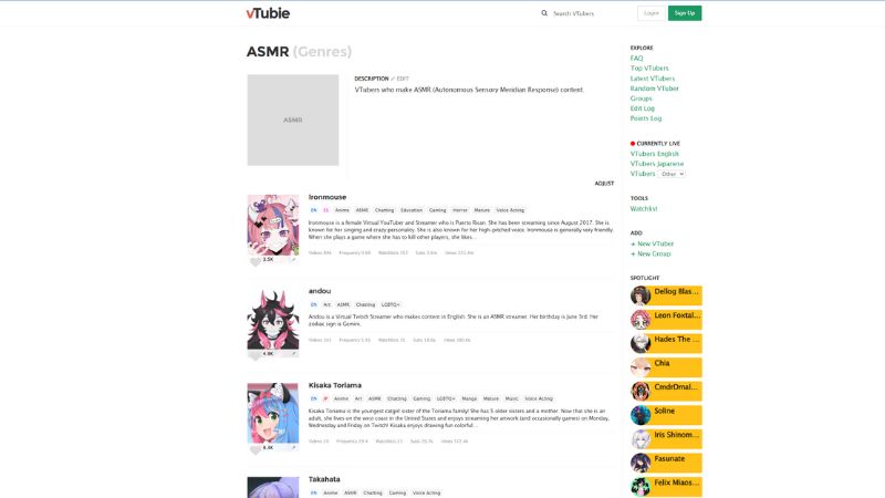 VTubie ASMR