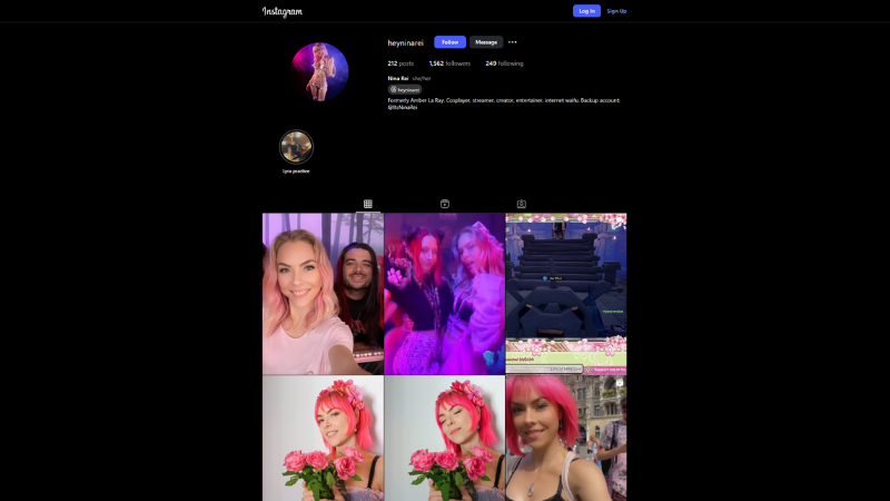 Hyninarei (Nina Rei): Sexy Anime & Video Game Cosplayer Girl – Instagram Page with Lewd Cosplay, Fan Art, & Spicy Cosplay Content