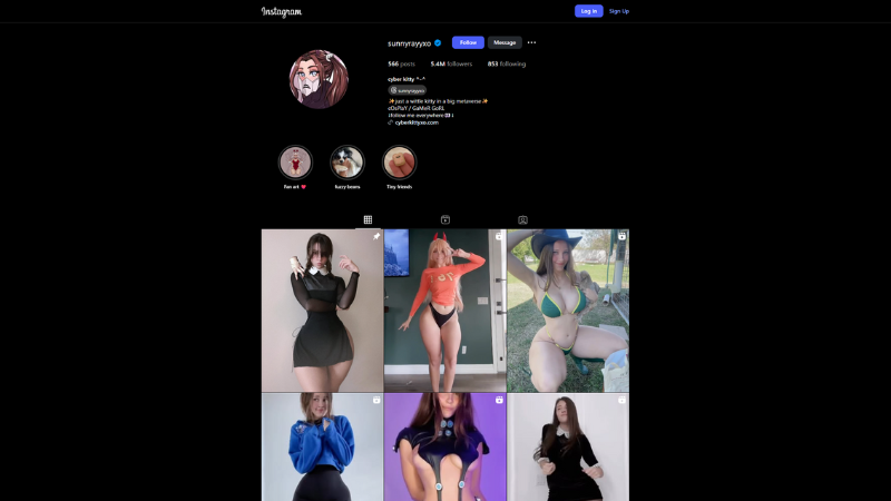 Sunny Ray: Sexy Anime & Video Game Cosplayer Girl – Instagram Page with Lewd Cosplay, Fan Art, & Spicy Cosplay Photos