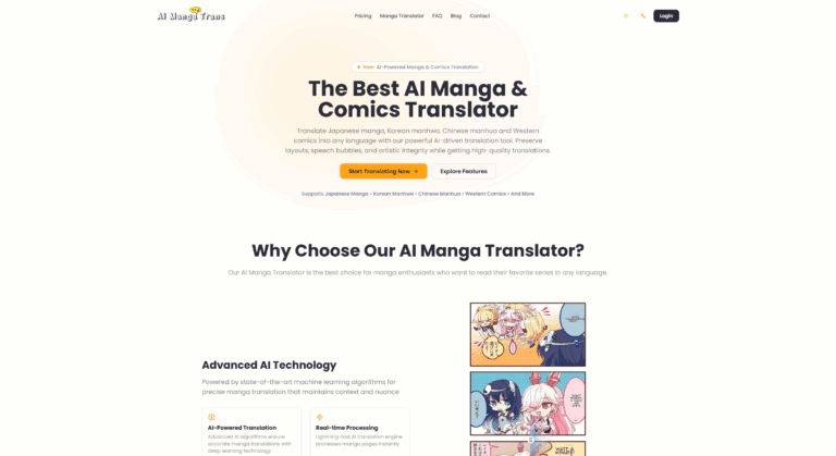 AI Manga Trans: Translate Japanese Manga, Doujinshi, Manhwa, Manhua, & Comics to English – Easy Online Tool for Spicy Manga Fans