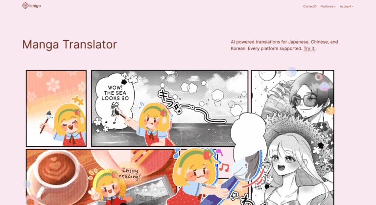 Ichigo Reader – Read Manga Online Easily with AI-Powered Translations for Japanese, Chinese, Korean, and supported in every platform