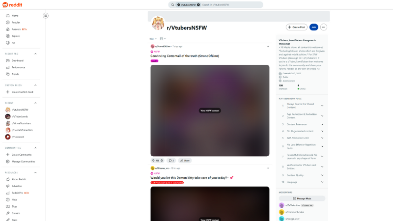 Reddit VtubersNSFW