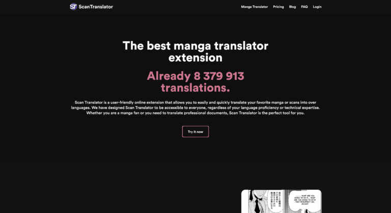 Scan Translator: Japanese to English Manga Scan Translator – NSFW Manga & Doujinshi Translation Tool