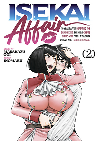 10 Top Doujinshi Artists & Their Best Secret Masterpieces Isekai Affair Volume 2 doujinshi cover by Inomaru featuring black-haired anime woman in revealing white dress