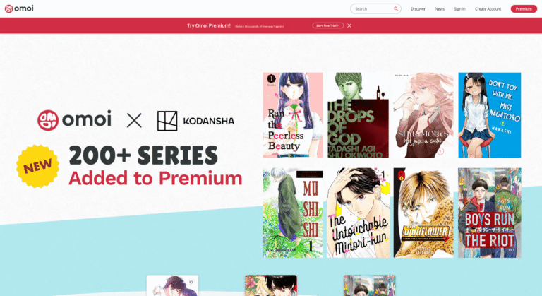 Omoi manga reader platform for spicy romance manga with online reading