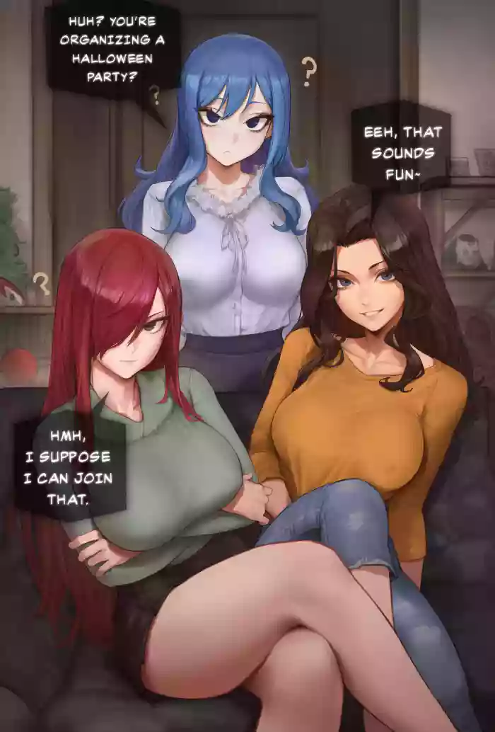 [Potions] Halloween Party With Fairy Tail Girls [AI Generated] cover