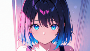 A collage of stylized anime characters wearing high-quality headphones, representing popular asmr anime creators.