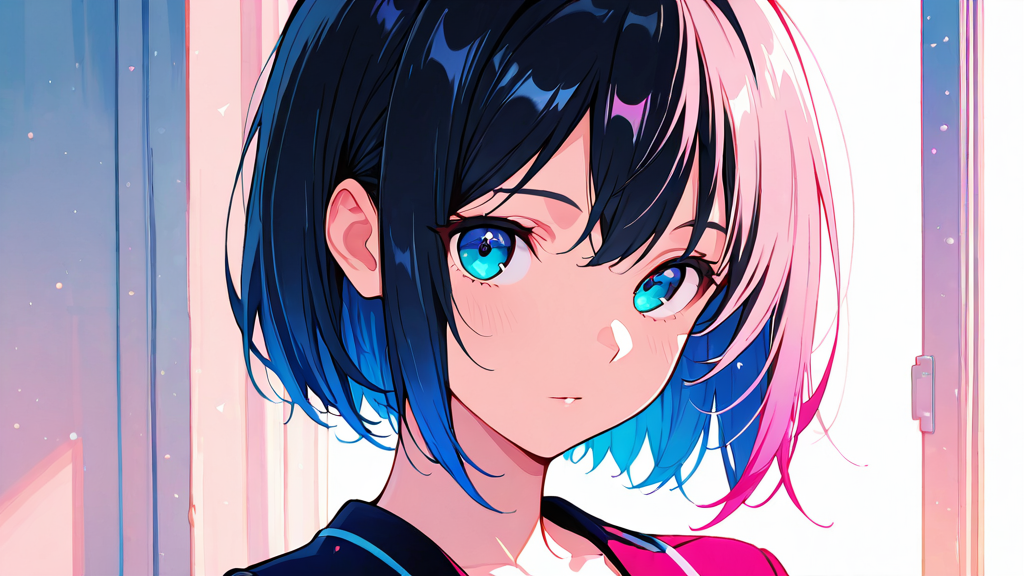Anime illustration depicting a character under the influence of hentai mind control effects