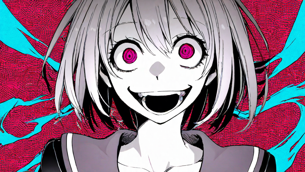 Detailed illustration of characters in a hypnosis doujin scene