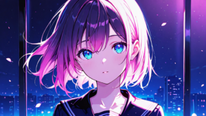 Spicy anime figures with vibrant colors and dynamic poses