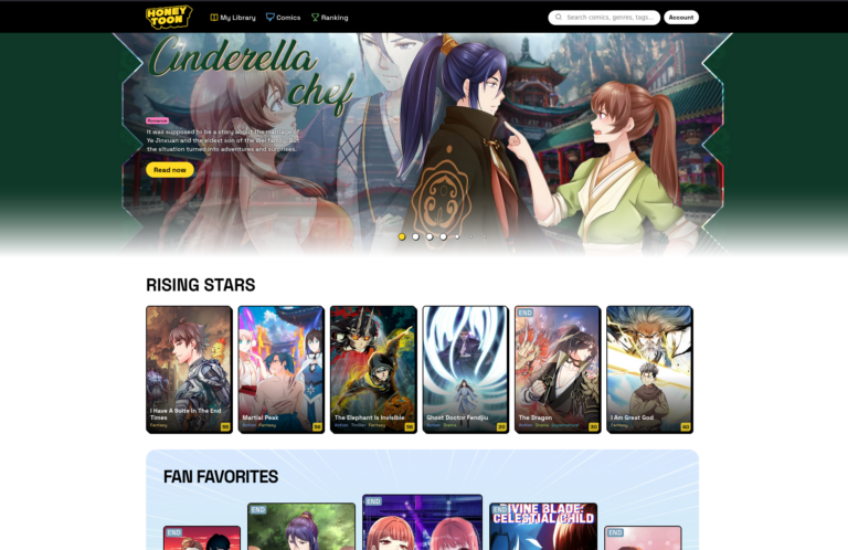 Best comics to read on HoneyToon - Explore top-rated graphic novels and manga on this popular platform