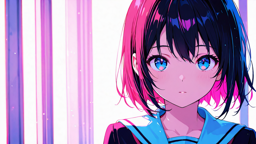 A vibrant collection of character frames representing high-quality animated doujin styles