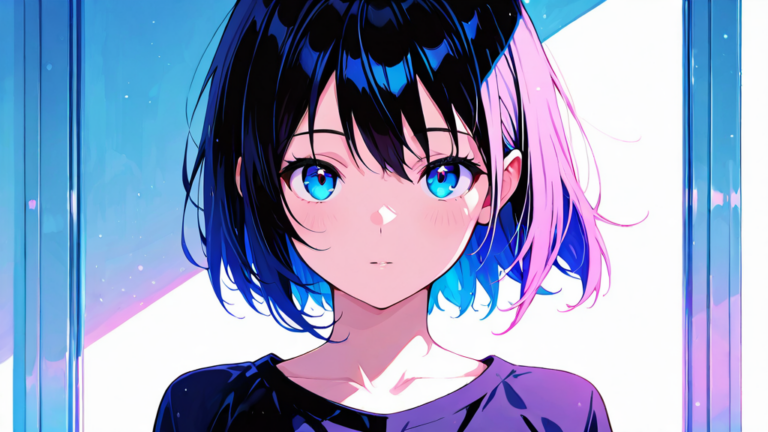 A digital interface showing an automated Doujinshi translator ai processing manga panels with text overlays